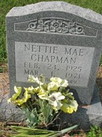 Nettie Mae Chapman Nettie Mae Chapman