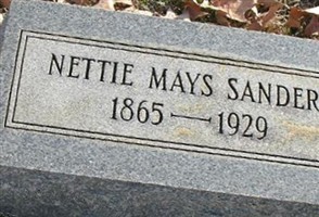 Nettie Mays Sanders Nettie Mays Sanders