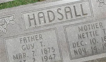 Nettie T Vaughn Hadsall Nettie T Vaughn Hadsall