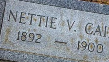Nettie V Cain