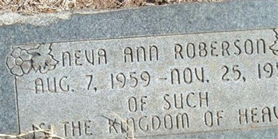 Neva Ann Roberson