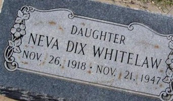 Neva Dix Whitelaw Neva Dix Whitelaw