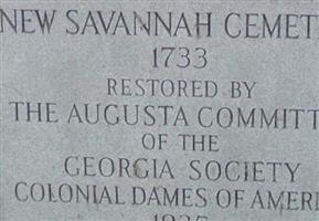 New Savannah Cemetery