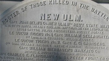 1862 New Ulm Battles Monument 1862 New Ulm Battles Monument