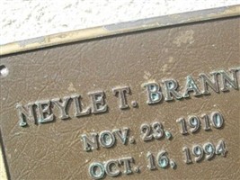 Neyle T Brannen