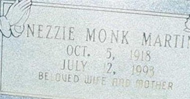 Nezzie Monk Martin