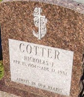 Nicholas F. Cotter Nicholas F. Cotter