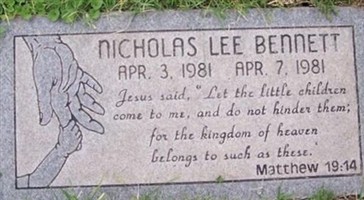 Nicholas Lee Bennett Nicholas Lee Bennett