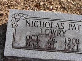 Nicholas Pat Lowry