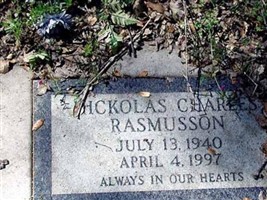 Nickolas Charles Rasmusson