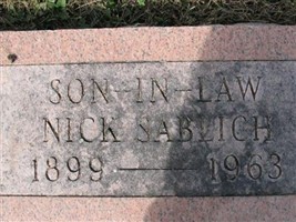 Nickolas J. Sablich Nickolas J. Sablich