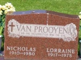 Nickolas C. "Nick" Van Prooyen