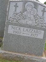 Nicola "Nick" Lazzaro Nicola "Nick" Lazzaro