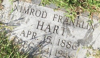 Nimrod Franklin Hart Nimrod Franklin Hart