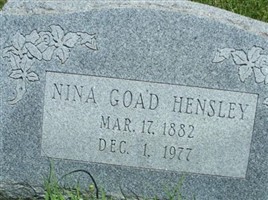 Nina Goad Hensley