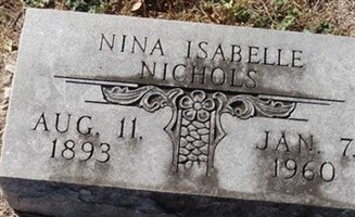 Nina Isabelle Nichols Nina Isabelle Nichols