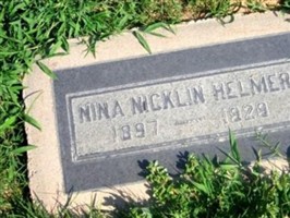 Nina Nicklin Helmer