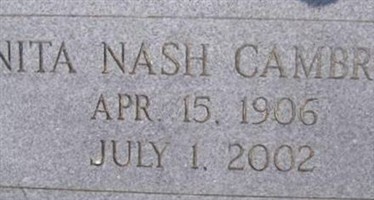 Nita Nash Cambron Nita Nash Cambron