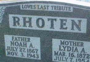 Noah Albert Rhoten