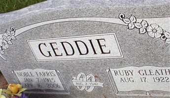 Noble Farris Geddie
