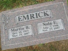 Nola E Emrick