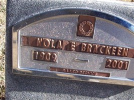 Nola Edna Brackeen