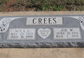 Nola L. Crees Nola L. Crees