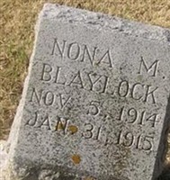 Nona M. Blaylock Nona M. Blaylock
