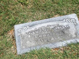 Nonnie Mae McGinnis Nonnie Mae McGinnis