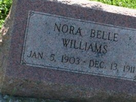 Nora Belle Williams Nora Belle Williams