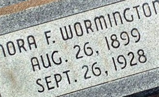 Nora Fay Black Smith Wormington Nora Fay Black Smith Wormington