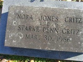 Nora Blanch Jones Critz