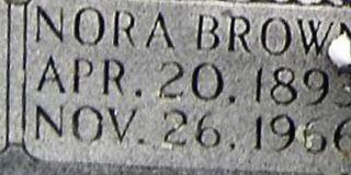 Nora Brown Ledford