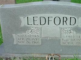 Nora Brown Ledford