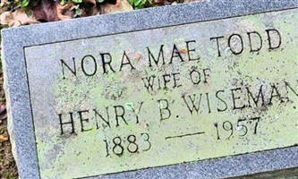Nora Mae Todd Wiseman