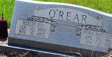 Nora Mattison O'rear