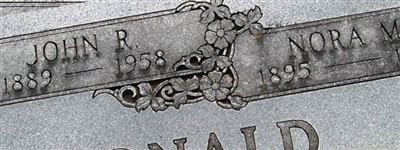 Nora May Pruitt McDonald