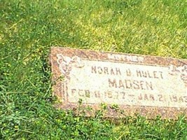 Norah D Hulet Madsen Norah D Hulet Madsen