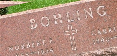 Norbert F. Bohling Norbert F. Bohling