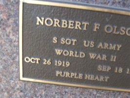 Norbert F Olson Norbert F Olson
