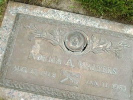 Norma A. Walters Norma A. Walters