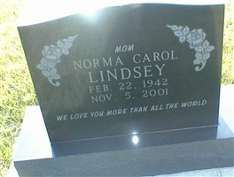 NORMA CAROL McKEE LINDSEY NORMA CAROL McKEE LINDSEY