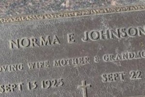 Norma E Johnson