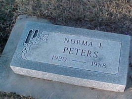 Norma Ione Welk Peters