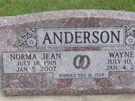 Norma Jean Kaminska Anderson Norma Jean Kaminska Anderson