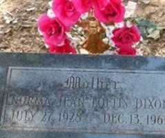 Norma Jean Loftis Dixon