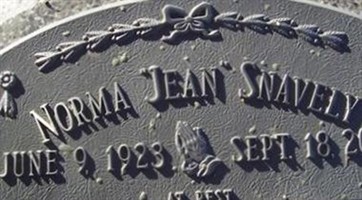 Norma Jean McGowan Snavely Norma Jean McGowan Snavely