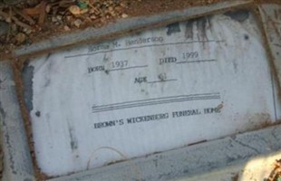 Norma M. Henderson Norma M. Henderson