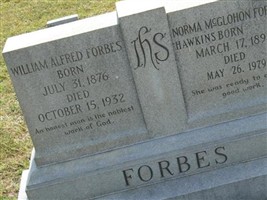 Norma McGlohon Forbes Hawkins
