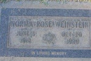 Norma Rose Weinstein Norma Rose Weinstein